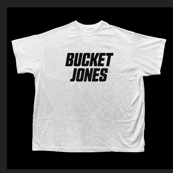 bucketjones-white-na Bucket Jones T Shirt